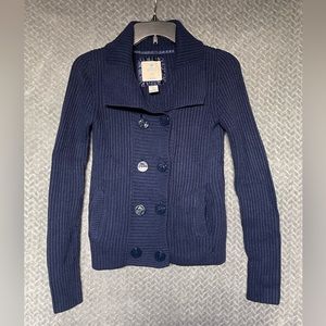 Navy Blue Cardigan